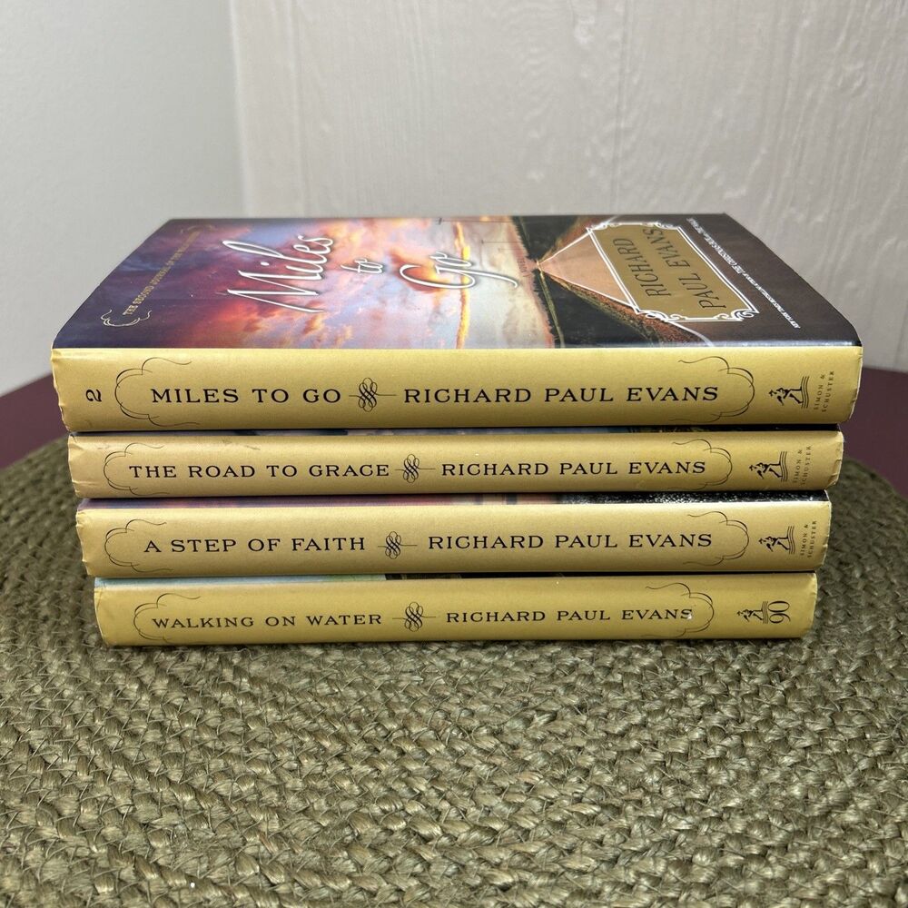 THE WALK  Series By Richard Paul Evans Lot Of 4 Books All Except For First Book